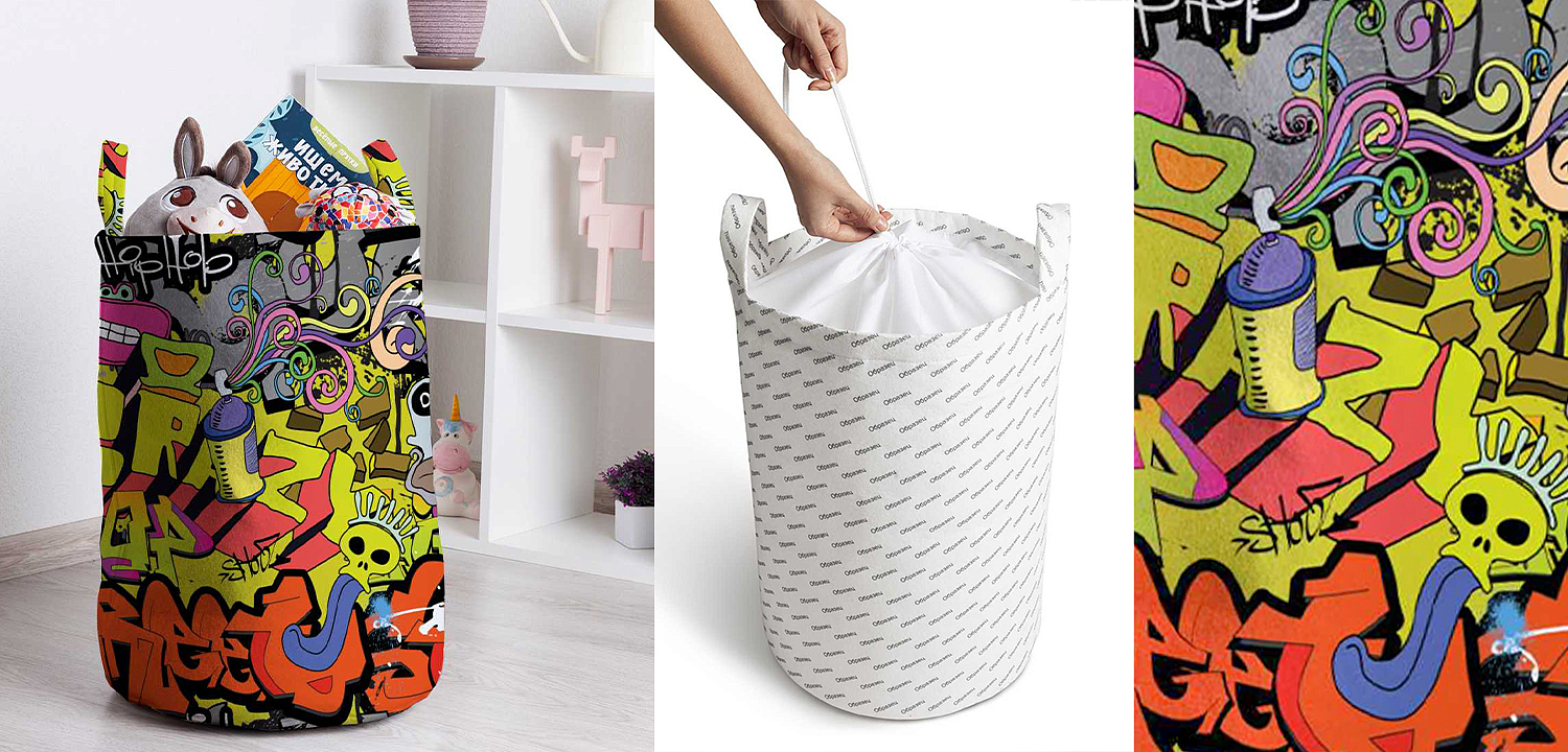 Корзина Crazy Art Basket Корзина Crazy Art Basket - Loft-Concept в Ульяновске
