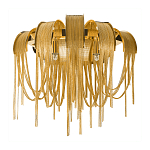 Бра с металиическими цепочками и дугообразными элементами Atlantis Chain варинант исполнения - 7 | Loft Concept в Ульяновске