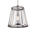 Подвесной светильник с прозрачным коническим стеклянным плафоном в современном стиле Feiss варинант исполнения - 1 | Loft Concept в Ульяновске