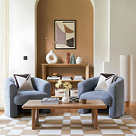 Стол журнальный из массива и шпона дуба Oak Essence Carden варинант исполнения - 6 | Loft Concept в Ульяновске