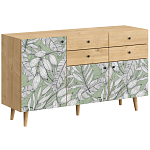 Буфет с принтом на дверцах Elise Cupboard варинант исполнения - 2 | Loft Concept в Ульяновске