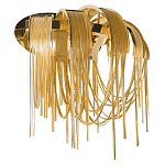 Бра с металиическими цепочками и дугообразными элементами Atlantis Chain варинант исполнения - 11 | Loft Concept в Ульяновске