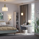 Подвесной светильник с декором в виде кактуса из керамики Opuntia D18 см варинант исполнения - 5 | Loft Concept в Ульяновске