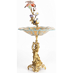 Фарфоровая чаша Фонтан птиц Verena варинант исполнения - 4 | Loft Concept в Ульяновске