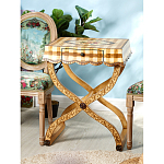 Приставной столик с ящиком в стиле ретро Vintage Rustic Tablecloth варинант исполнения - 6 | Loft Concept в Ульяновске