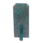 Часы погон ВС подарочные настольные из натурального камня Змеевик Military Clock варинант исполнения - 15 | Loft Concept в Ульяновске