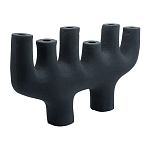 Подсвечник алюминиевый черный Ember варинант исполнения - 2 | Loft Concept в Ульяновске