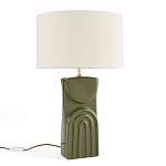 Настольная лампа из керамики и льна Brighter than the Stars варинант исполнения - 2 | Loft Concept в Ульяновске