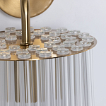 Бра с круглым основанием и длинными прозрачныи стеклянными трубками Nembus варинант исполнения - 4 | Loft Concept в Ульяновске