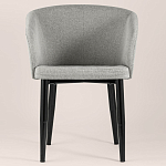 Мягкое кресло на металлических ножках Shaggy Grey варинант исполнения - 3 | Loft Concept в Ульяновске