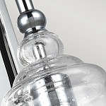 Бра с плафоном в форме колокола из прозрачного стекла с пузырьками Feiss варинант исполнения - 4 | Loft Concept в Ульяновске
