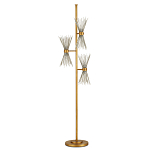 Торшер с абажурами из тонких металлических палочек Wild Thorns варинант исполнения - 2 | Loft Concept в Ульяновске