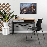 Стол рабочий в стиле лофт с ящиком и нишей для хранения Urban Style Space варинант исполнения - 4 | Loft Concept в Ульяновске