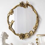 Настенное зеркало в бронзовой раме Eden Garden варинант исполнения - 4 | Loft Concept в Ульяновске