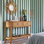 Консоль из плетеного ротанга с ящиками Armelle Rattan Console варинант исполнения - 5 | Loft Concept в Ульяновске