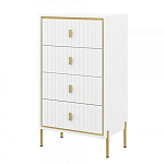 Комод белый высокий с ящиками Antique Order варинант исполнения - 1 | Loft Concept в Ульяновске