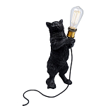 Настольная лампа Черный кот варинант исполнения - 1 | Loft Concept в Ульяновске