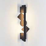 Светодиодное бра черного цвета Suprematism Ice Crack варинант исполнения - 3 | Loft Concept в Ульяновске