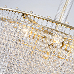 Люстра многоярусная с каскадами кристаллов Crystal Rains варинант исполнения - 5 | Loft Concept в Ульяновске