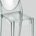 Прозрачный стул с серым оттенком LOUIS GHOST CHAIR варинант исполнения - 7 | Loft Concept в Ульяновске