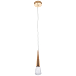 Подвесной светильник капля Acrylic Droplet Gold Hanging Lamp варинант исполнения - 2 | Loft Concept в Ульяновске