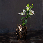 Ваза «Золотая» варинант исполнения - 2 | Loft Concept в Ульяновске