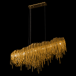 Люстра подвесная с металлическими дугами и длинными цепочками 115 см Atlantis Chain варинант исполнения - 7 | Loft Concept в Ульяновске