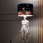 Настольная лампа с абажуром Cretto Mir варинант исполнения - 9 | Loft Concept в Ульяновске