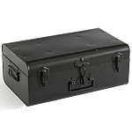 Металлический сундук Metal Chest Black варинант исполнения - 1 | Loft Concept в Ульяновске