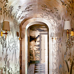 Обои ручная роспись Siam White Metal варинант исполнения - 3 | Loft Concept в Ульяновске