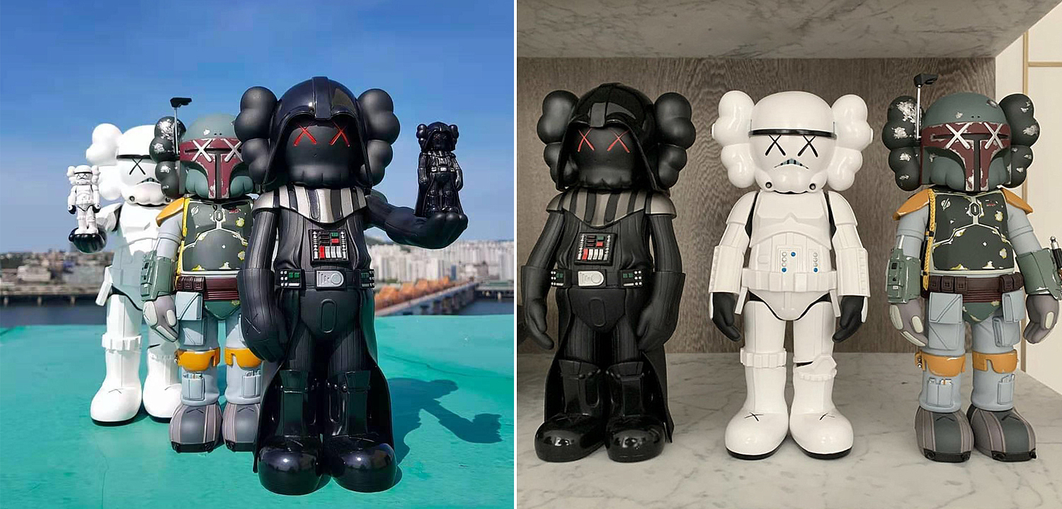 Статуэтка KAWS Star Wars Boba Fett Ver Статуэтка KAWS Star Wars Boba Fett Ver - Loft-Concept в Ульяновске