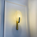 Бра с мраморным рассеивателем овальной формы Torch варинант исполнения - 6 | Loft Concept в Ульяновске