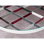 Дизайнерский круглый кофейный стол со стеклянной столешницей Gio Ponti D.555.1 Coffee Table варинант исполнения - 3 | Loft Concept в Ульяновске