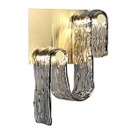 Бра волнистой формы из фактурного стекла Wave варинант исполнения - 2 | Loft Concept в Ульяновске