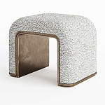 Пуф Forli с элегантной латунной вставкой варинант исполнения - 1 | Loft Concept в Ульяновске