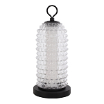 Настольная лампа с прозрачным факутрным стеклянным плафоном Sonora варинант исполнения - 2 | Loft Concept в Ульяновске