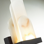 Бра с белыми вертикальными элементами Alabaster Totem варинант исполнения - 4 | Loft Concept в Ульяновске