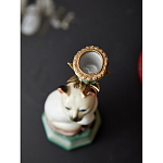 Подсвечник в виде кошки из фарфора с бронзовыми элементами Paradise Cat варинант исполнения - 6 | Loft Concept в Ульяновске