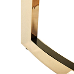 Столик журнальный золотой с темным стеклом Tastiness варинант исполнения - 2 | Loft Concept в Ульяновске