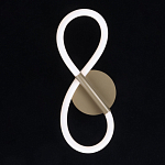 Бра с белым плафоном в форме восьмерки и круглым основанием Luke Lampco Tracer Lamp варинант исполнения - 2 | Loft Concept в Ульяновске