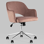 Кресло для компьютерного стола Veloury Pink варинант исполнения - 2 | Loft Concept в Ульяновске