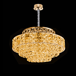 Люстра хрустальная в неоклассическом стиле на золотистом каркасе Majesty варинант исполнения - 5 | Loft Concept в Ульяновске