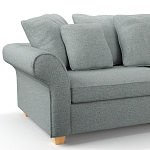 Мебельная ткань Шенилл голубой цвет 138 см T4-20 варинант исполнения - 9 | Loft Concept в Ульяновске