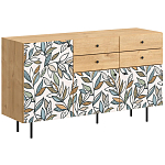 Буфет с принтом на дверцах Elise Cupboard варинант исполнения - 4 | Loft Concept в Ульяновске