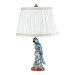 Настольная лампа с абажуром и основанием в виде попугая Parrot Table Lamp варинант исполнения - 1 | Loft Concept в Ульяновске