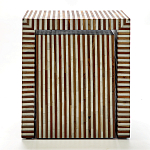 Комплект приставных столиков Stripes Set of tables Beige варинант исполнения - 3 | Loft Concept в Ульяновске