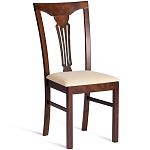 Стул деревянный с узором ручной работы Espresso варинант исполнения - 1 | Loft Concept в Ульяновске