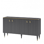 Консоль с фасадами цвета графит Antique Order Graphite варинант исполнения - 2 | Loft Concept в Ульяновске