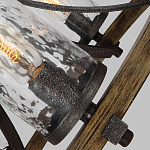 Люстра с цилиндрическим плафонами из толстого волнистого стекла в индустриальном стиле Feiss варинант исполнения - 16 | Loft Concept в Ульяновске