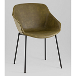 Стул Ashby экокожа зелёный варинант исполнения - 1 | Loft Concept в Ульяновске